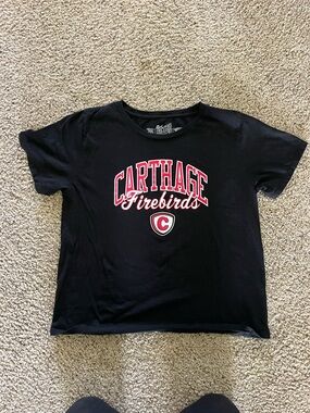 XL Carthage Firebirds Black Graphic Women’s T-Shirt